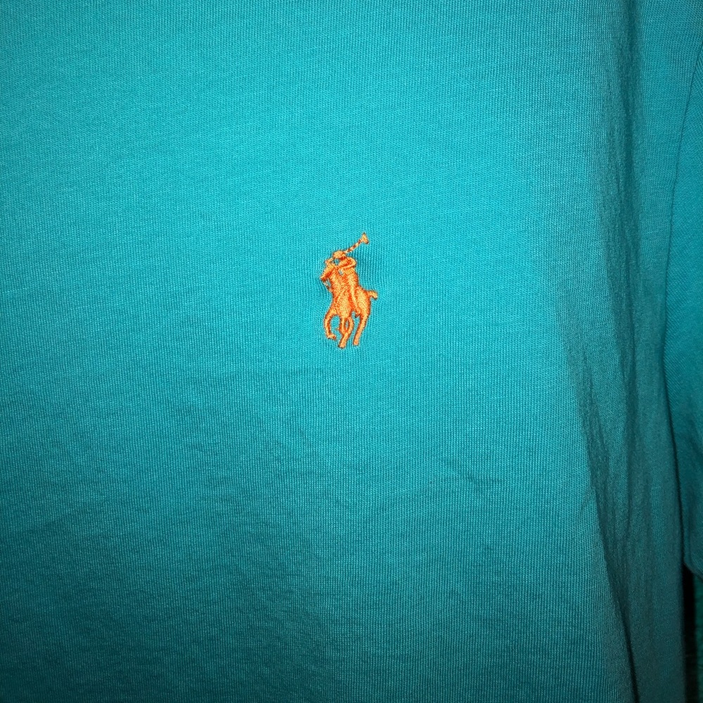 Turquoise Ralph Lauren Polo Shirt